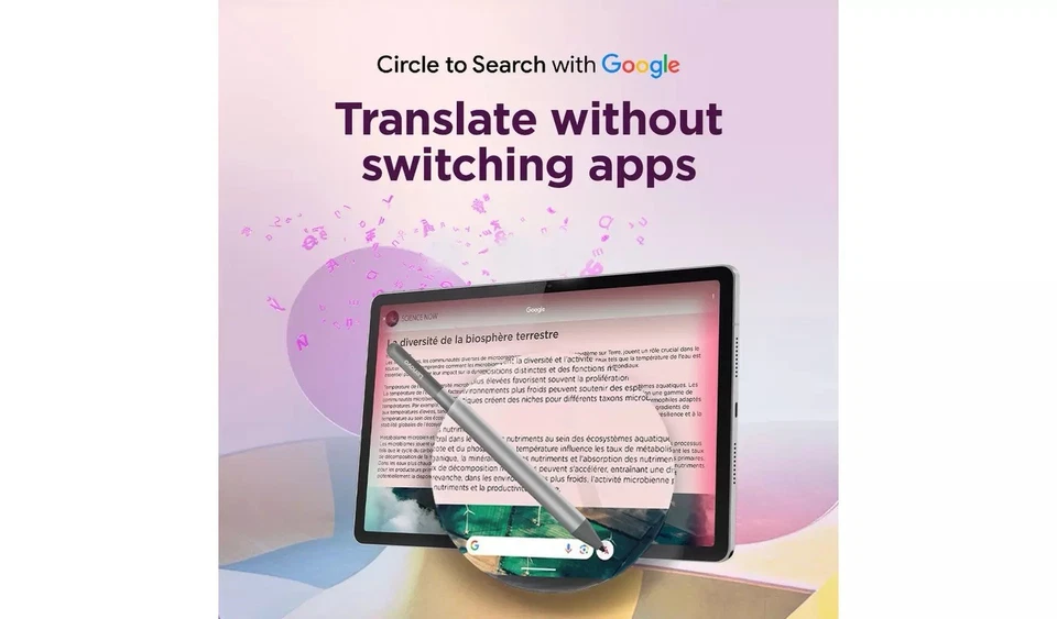 Lenovo Idea Tab 11 Inch 8GB / 128GB Wi-Fi Tablet + Pen - Polar Blue (2025 Model) - Image 3 of 4