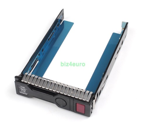12x HP HDD Caddy Rahmen 3.5 Zoll SAS / SATA G8 G9 G10 DL360 DL380 651314-001 - Afbeelding 2 van 10