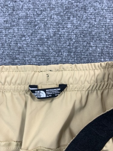 North Face Shorts Boys XL 14/16 Beige Elastic Waist Pockets Active Outdoors - Picture 6 of 16