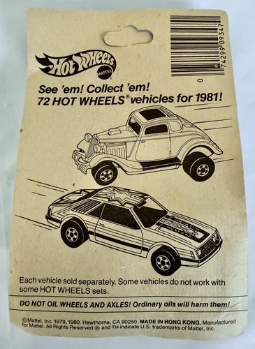 Vintage 1977 Hot Wheels Dumpin A Truck NM-M #2507 Hong Kong unpunched card - Picture 2 of 7