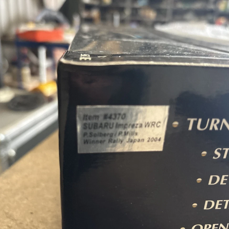 1/18 Subaru Impreza WRC Winners Rally Japan 2004  P.Solberg Sun Star 4370 - Image 2 of 4