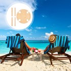 1Pc Outdoor Wood Wine Table Household Snacks Dessrt Holding Table Picnic Table