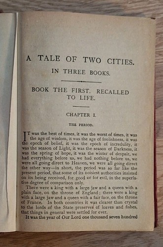 "A Tale Of Two Cities" by Charles Dickens, (T. Nelson & Sons, Ltd.) Next Day Del - Picture 13 of 23