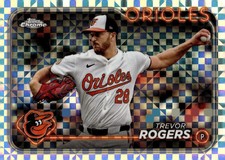 2024 Topps Chrome Update #USC16 Trevor Rogers X-Fractors