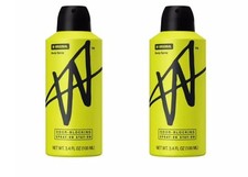 W By Jake Paul Body Spray-Odor Blocking-Long Lasting-Original-3.4 fl oz - 2 Pack