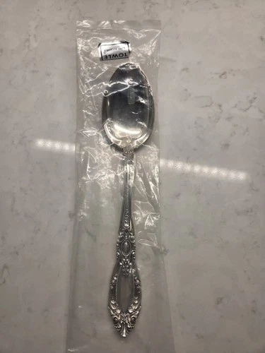 King Richard by Towle Sterling Silver Table Serving Spoon, New