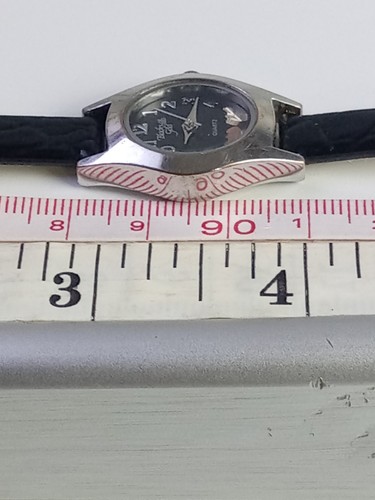 Montre à quartz femme Black Hills ton or cadran noir - Photo 12/19