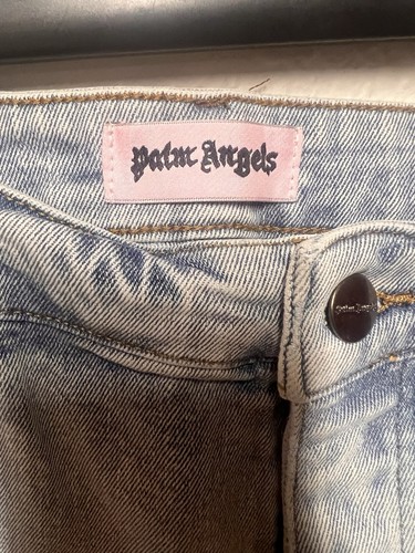 Pantalones de mezclilla Palm Angels Butterfly 38x28 extremadamente raros - Imagen 4 de 4