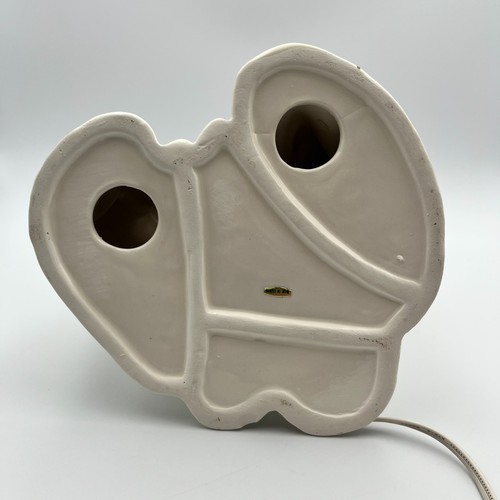 Vintage Halloween Ghost Holding Pumpkin Ceramic Light Up Figurine 9.5" - Bild 12 von 16