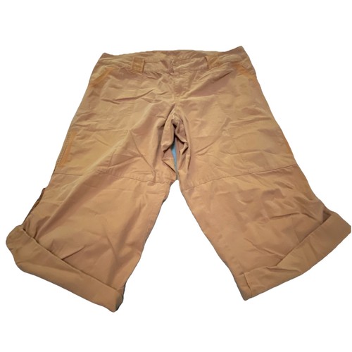 Venezia Shorts beige Damengröße 24 Damen 100 % Baumwolle Knopf Reißverschluss Tasche