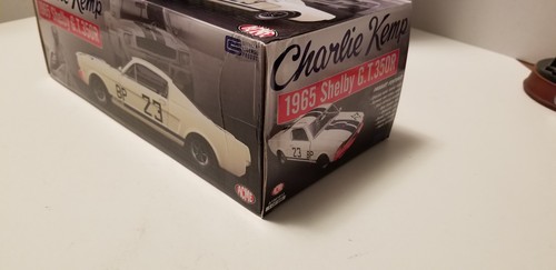 CHARLIE KEMP #23 1965 FORD SHELBY MUSTANG GT350 R 1/18 BY ACME #441 A1801812 - Picture 16 of 18