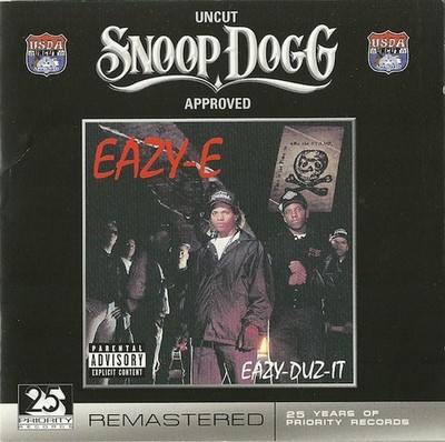 Eazy-E Eazy-Duz-It Priority Records, Ruthless Records CD, Album, RE, RM 2010