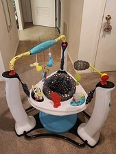 Evenflo ExerSaucer Jump and Learn Jam Jumping Activity Baby Jumper Open Box 