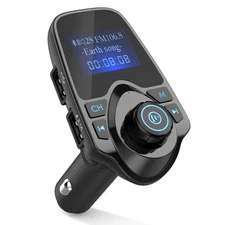 Bluetooth Car FM Transmitter Wireless Radio Adapter USB Charger Mp3 Player