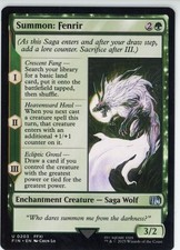 Magic the Gathering Final Fantasy Green Standard Regular Singles