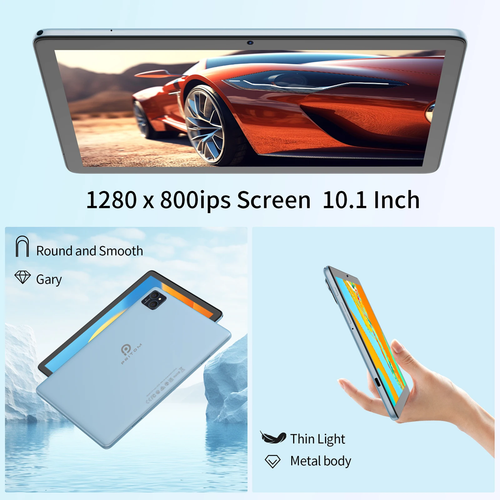 DT 10-inch Android 14 Tablet 8GB+128GB Dual Camera  WIFI6 5G-Grey - Picture 8 of 13