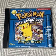 1999 Pokemon Gotta Make ‘em All Project Studio CD Blue Version