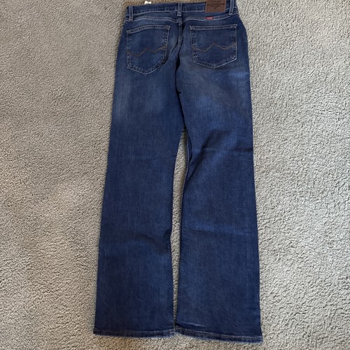 Neu mit Etikett Wrangler Retro Herrenjeans 30 x 32 dunkelblau Stretch entspannt Stiefel RN 130273 - Bild 8 von 10