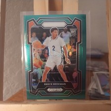 2024 Panini Prizm Draft Picks - Reece Beekman #83 Green Prizm (RC)