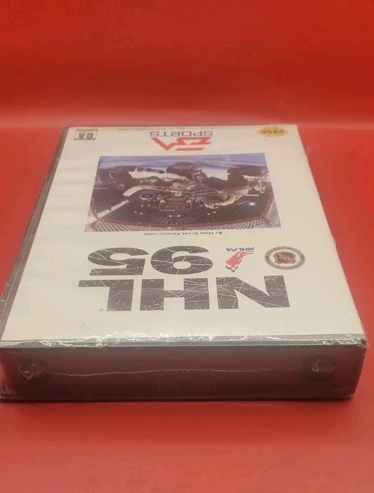 Sealed NHL 95 (Sega Genesis, 1994)  Brand New - Image 3 of 4