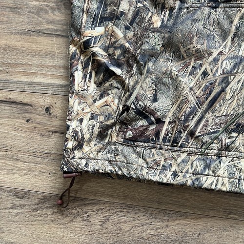 Drake Waterfowl Mossy Oak Duckblind Duck Hunting 1/2 Zip Insulated Jacket Large - Picture 7 of 10