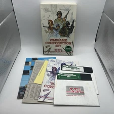 WARGAME CONSTRUCTION SET Strategic Simulations Atari Computer BIG box Complete