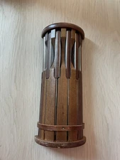 Japan Stainless Steel Complete Mountable Kitchen Wood Knife Block 6 Pc Knife Set