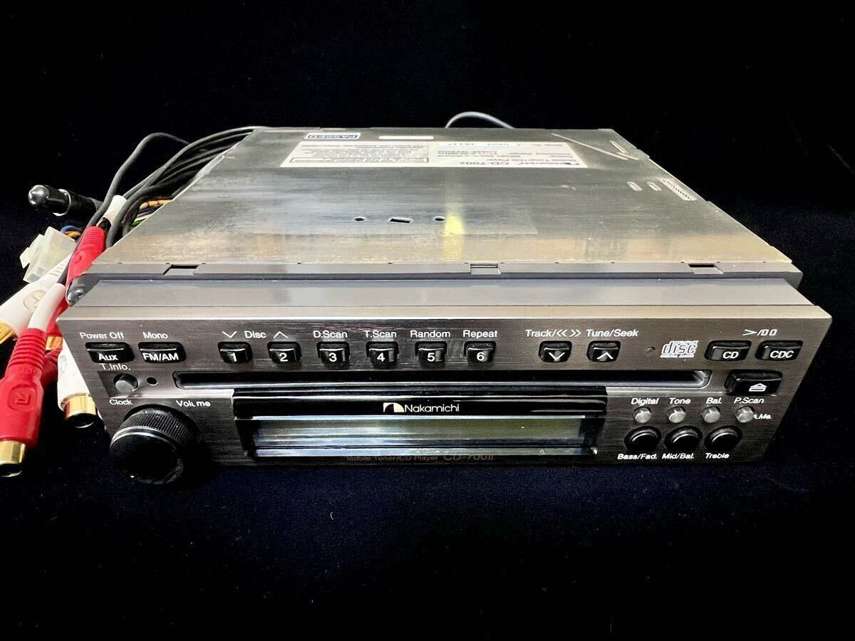 Nakamichi CD-700Ⅱ Nakamichi CD-700II High-End Car Audio Head Unit Only (DC-DC