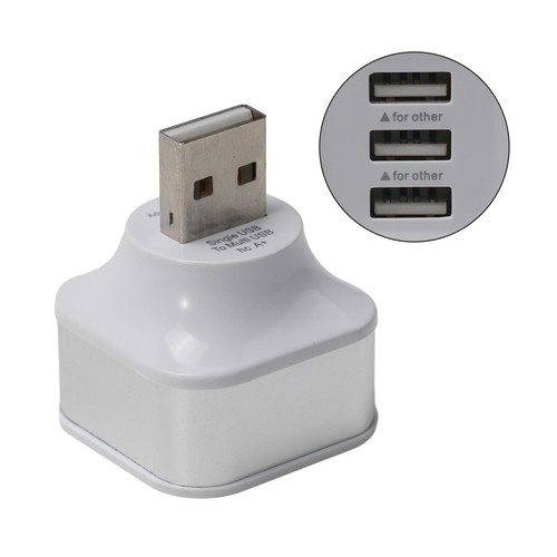 L'extenseur USB ne peut charger que des accessoires or argent noir 12G - Photo 2 sur 36