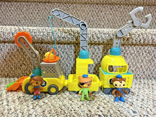 Octonauts Ultimate Octo Repair Vehicle Crane Claw Saw Playset LOT Rare