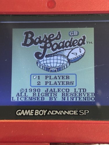 Nintendo GameBoy Advance SP AGS 001 Flame Red 2002 w/ Charger NEW BATTERY TESTED - Picture 12 of 12