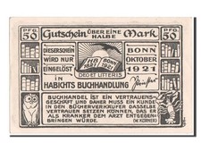 [#41672] Banknote, Germany, Bonn Stadt und Landkreis und Siegkreis, 50 Pfennig, 