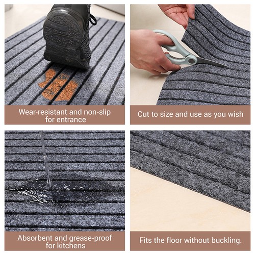Self Adhesive Carpet Tile 12" x 12" Peel and Stick Carpet Floor Tiles Non-Slip - Picture 4 of 19