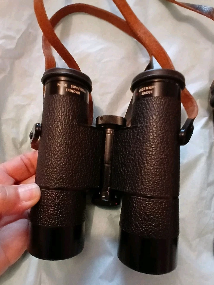 Binoculares Leitz Wetzlar Trinovid Alemania 7x35B 150m/1000m con estuche leer descripción Foto 2 de 4