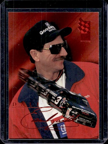 1995 Press Pass VIP Racing Dale Earnhardt Red Hot Foil #9