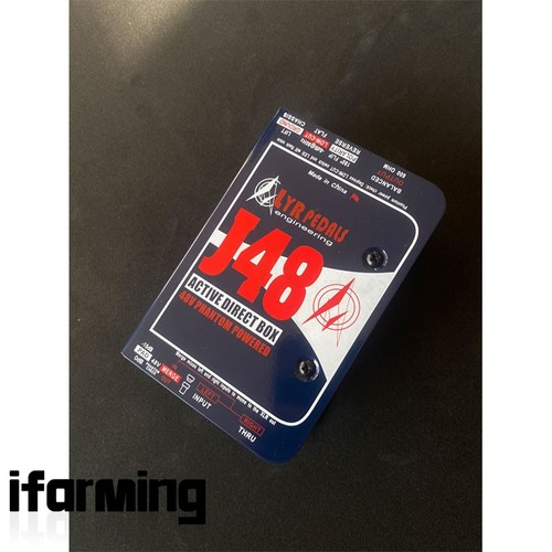 J48 Mono DI Box Performance Active Direct Box para clon de guitarra eléctrica Rock - Imagen 20 de 22