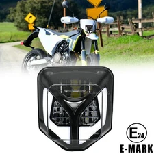For Husqvarna 701 SuperMoto 501 300 450 350i 250 LED Headlight Hi/Low Beam DRL