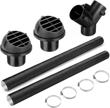 75mm Duct Pipe Kit, Parking Heater Set, Exhaust Pipe, 3-Way Y Shape Splitter D