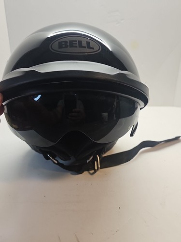 BELL FMVSS #218 Pit Boss Half Helmet (Gloss Black - X-Small/Small) - Picture 11 of 15