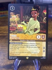 Disney Lorcana - Tiana Restaurant Owner  16/204 Legendary - Azurite Sea 