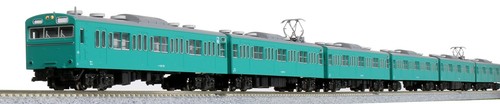 kato 10-1743E 103 series 4 -car set emerald green - Picture 22 of 24