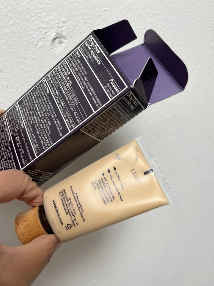 Tarte Amazonian Clay BB Crema Hidratante Tintada SPF20 Protector Solar ~ Luz 1.7OZ Caja Nueva Foto 3 de 4