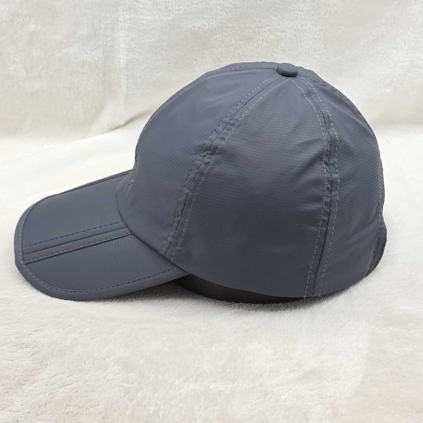 Outfly Hat Cap Strap Back Gray Packable Lightweig… - image 6