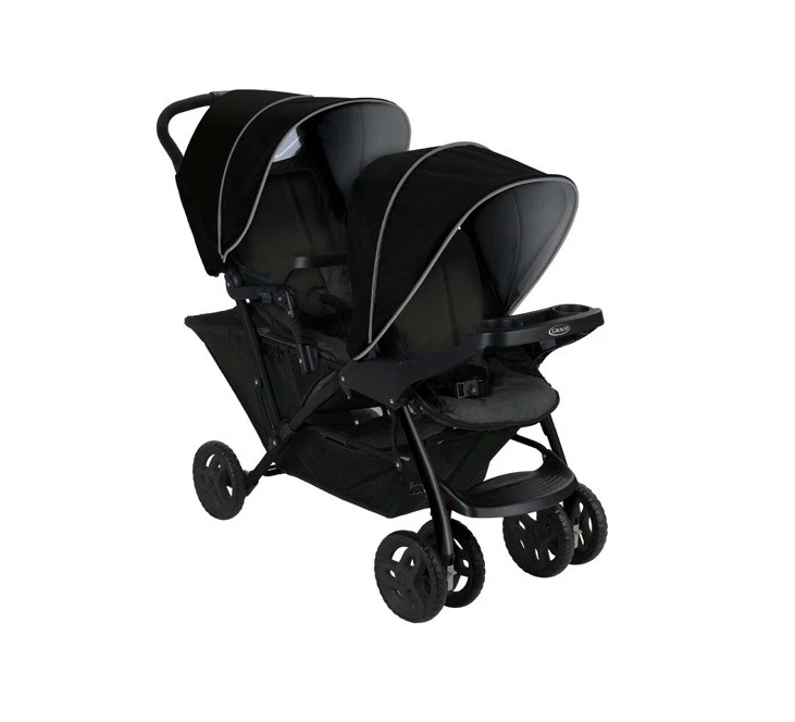 Graco Stadium Duo Tandem Pushchair - Black
Opens in a new window or tab