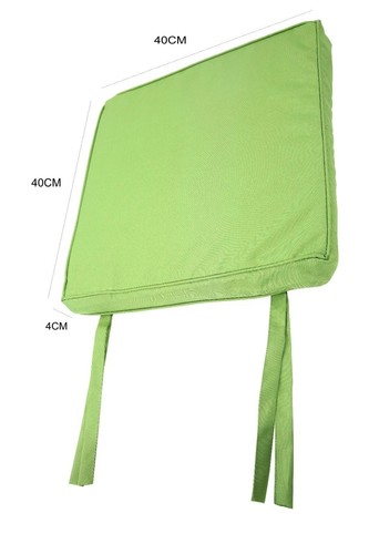 WASSERDICHTE STUHL SITZAUFLAGEN INDOOR OUTDOOR 2 GR.2 KISSEN ZUM BINDEN + BEZÜGE - Bild 7 von 11