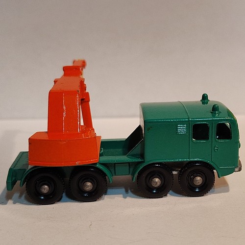 Camión grúa vintage Lesney Matchbox 1-75 1965 #30C 8 ruedas  - Imagen 4 de 7
