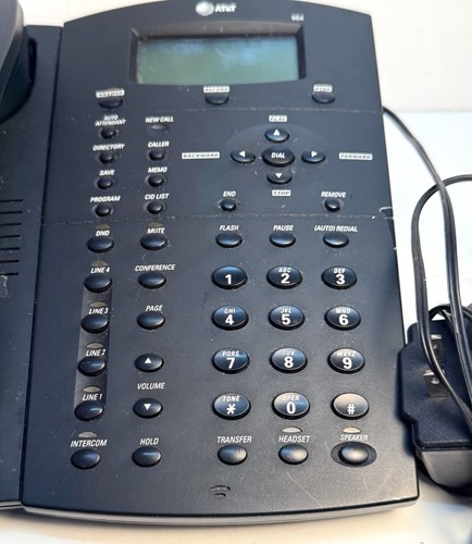 AT & T 964 Telecom Phone four Line Intercom Business Phone Speaker Phone - Picture 7 of 17