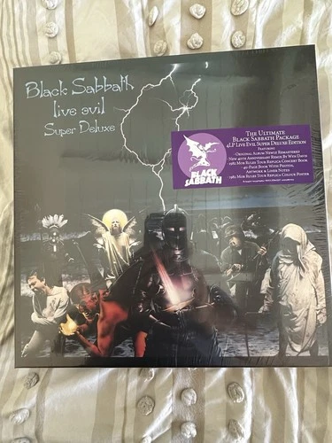 BLACK SABBATH Live Evil SUPER Deluxe 4LP Box Set Limited Edition NEW & Sealed!!