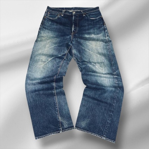 Vendre Jean vintage en jean canne à sucre L taille 501XX réplique état usé