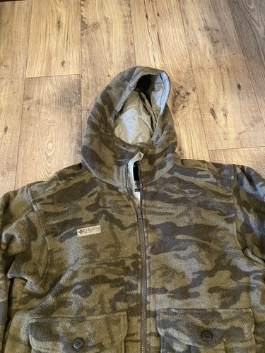 VTG Columbia Mens Gallatin Wool Camouflage Hunting Set Jacket Large Pants 36 - Picture 11 of 15